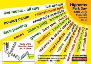 Highams Park Day Activities