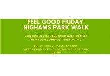 Feelgood Friday Highams Park Walk
