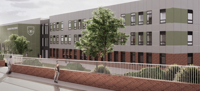 Highams Park School redevelopment CGI