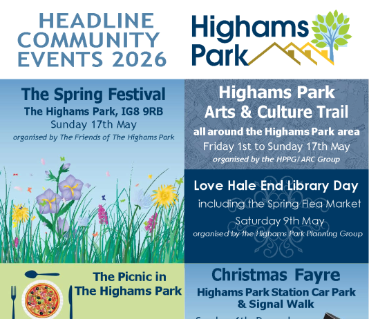 Headline Events in Highams Park during 2026