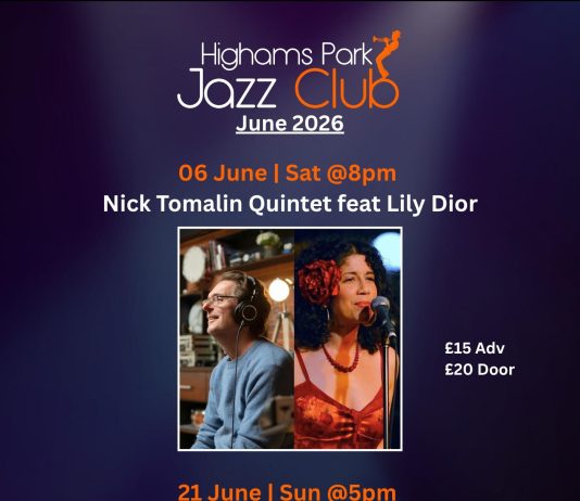 Highams Park Jazz Club – June Events