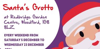 Haven House Christmas Grotto at Redbridge Garden Centre